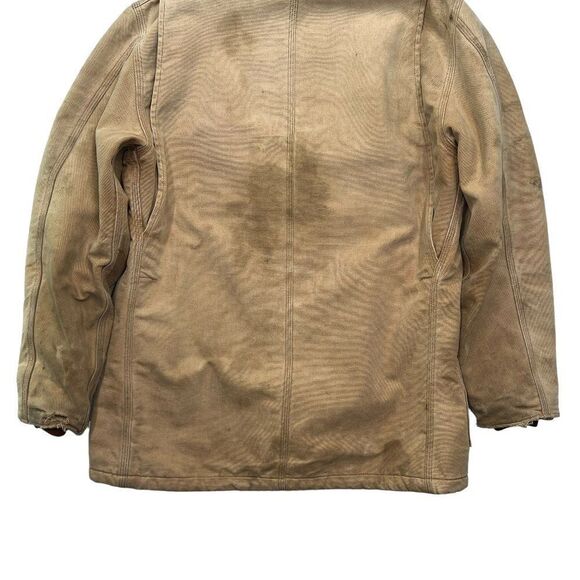 Carhartt Coat Mens Size 42 Vintage C04 Duck Blanket Lined Insulated Chore Jacket - Picture 8 of 11